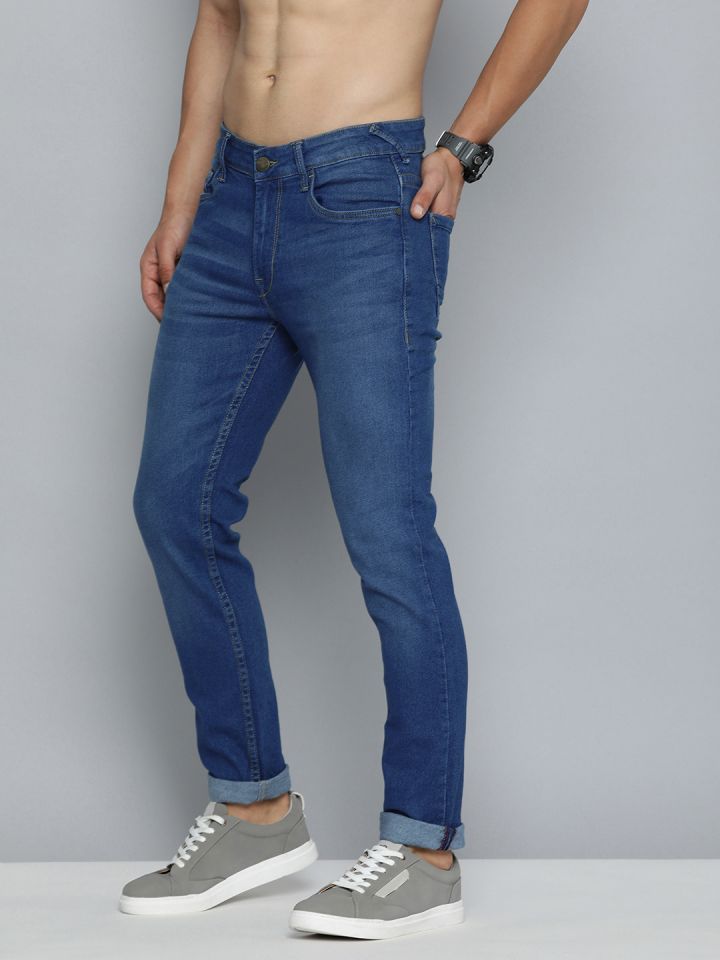 Mid rise jeans men sales
