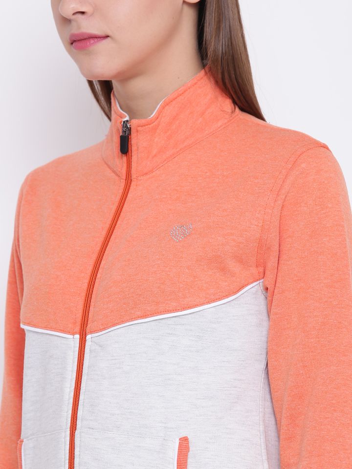 Orange and white tracksuit sale