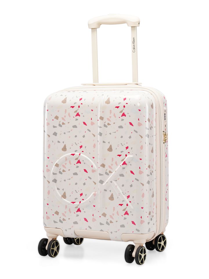 Calvin klein floral suitcase hot sale