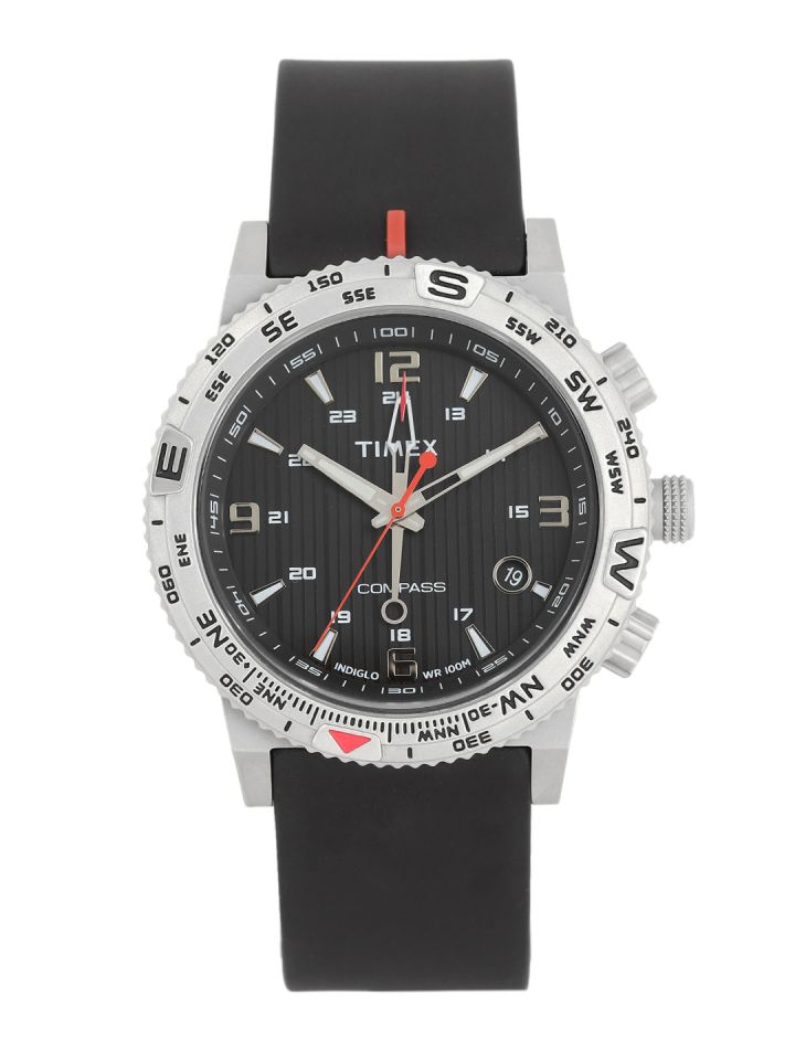 Buy Timex Men Black Analogue Watch T2P285 Watches for Men