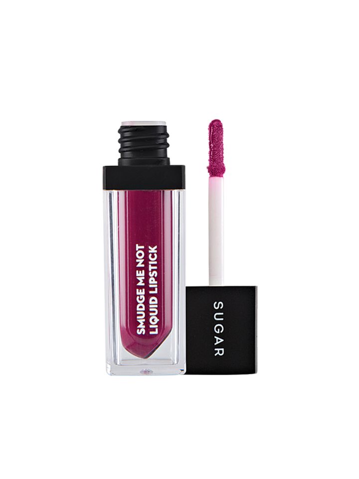 Buy Sugar Smudge Me Not Liquid Lipstick 08 Wine And Shine Sangria Lipstick For Women 2184912 Myntra
