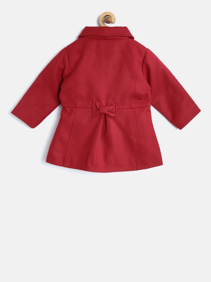 Girls red sale pea coat