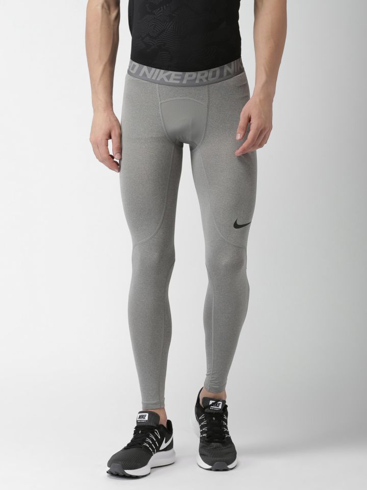 Wens Legende sla Buy Nike Grey AS M NP Compression Tights - Tights for Men 2187593 | Myntra