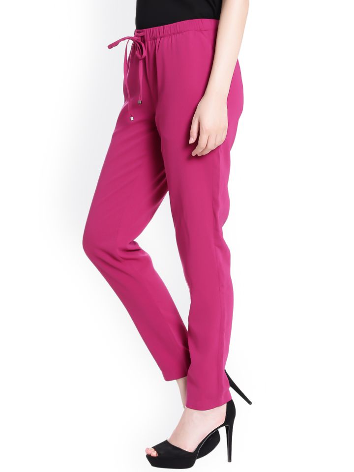 Trousers And Chinos  Yarn Dyed Trousers With Drawstring  United Colors of Benetton  Womens  Amy Edmondson