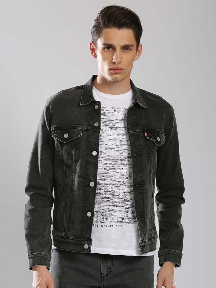 Levis denim deals jacket myntra