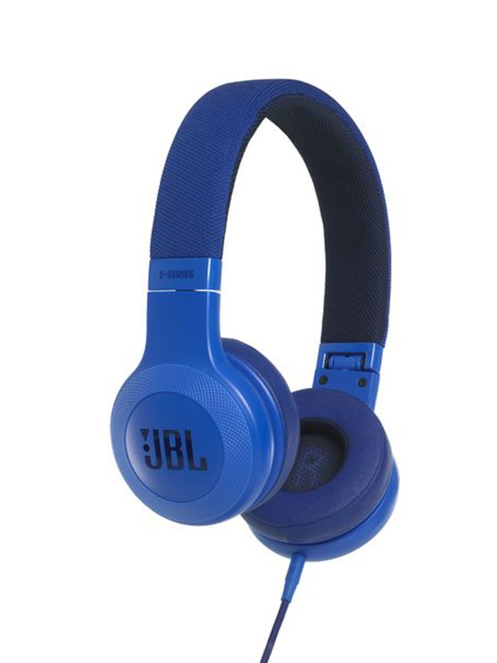 Buy JBL E35 Blue Unisex Wired On Ear Headphones With Mic