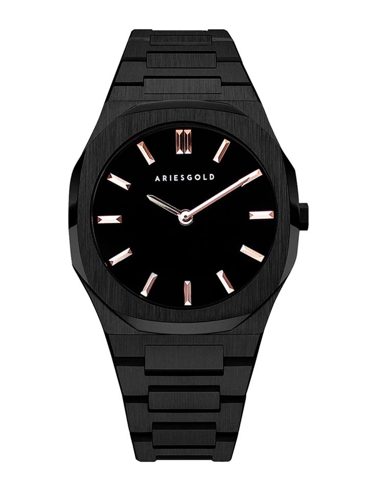 Buy Aries Gold Men Stainless Steel Bracelet Style Straps Digital