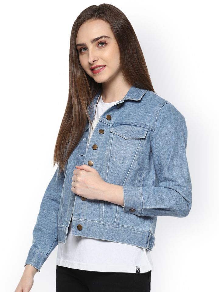 female jeans jacket
