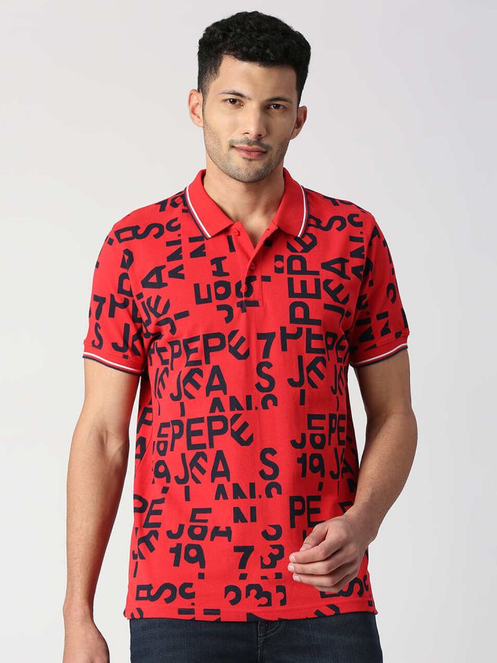 Pepe jeans discount red t shirt