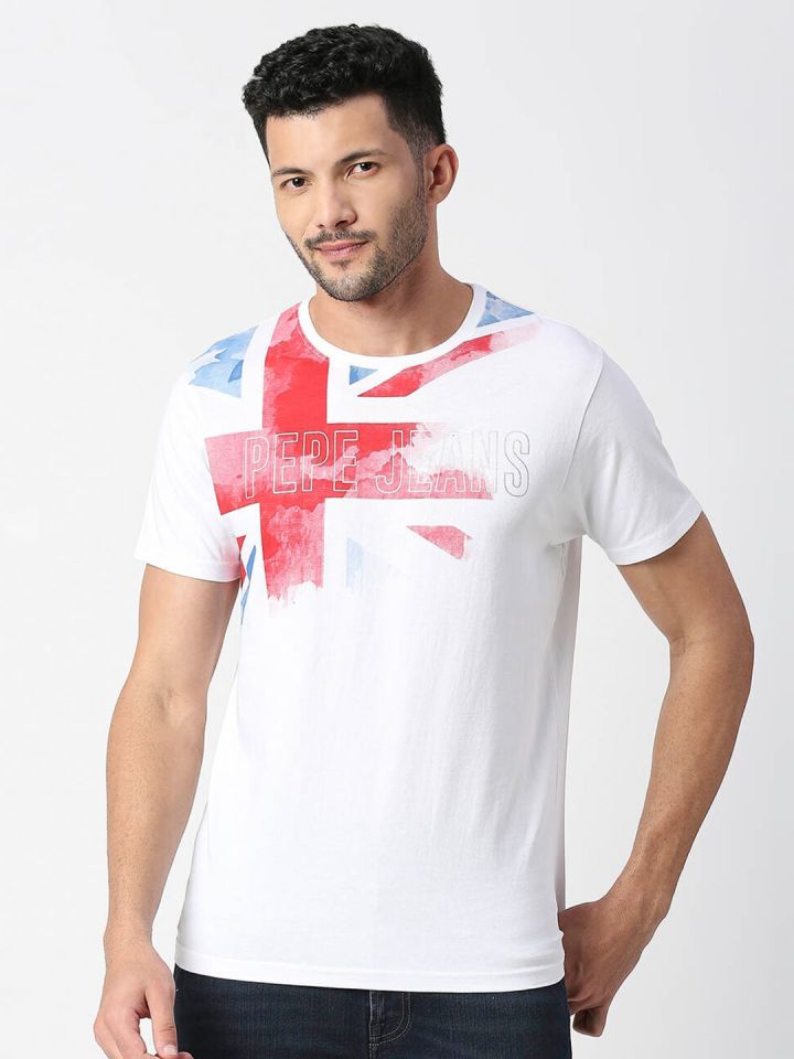Pepe jeans t shirt myntra clearance