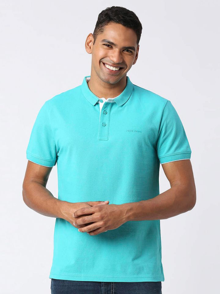 Pepe jeans collar t shirts sale