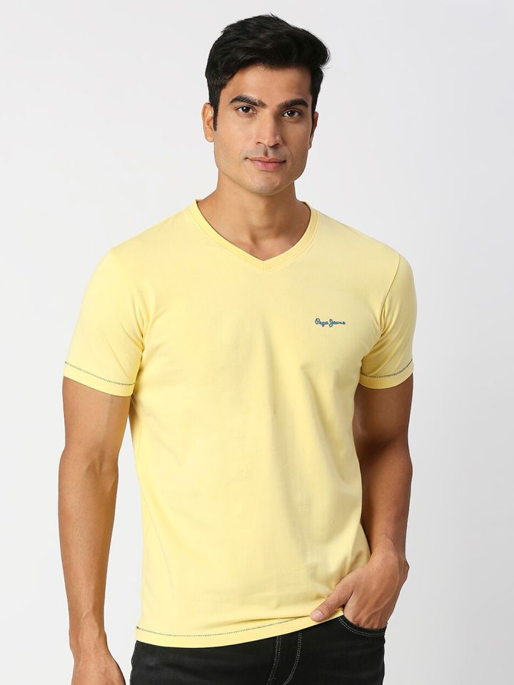 Pepe jeans v deals neck t shirt