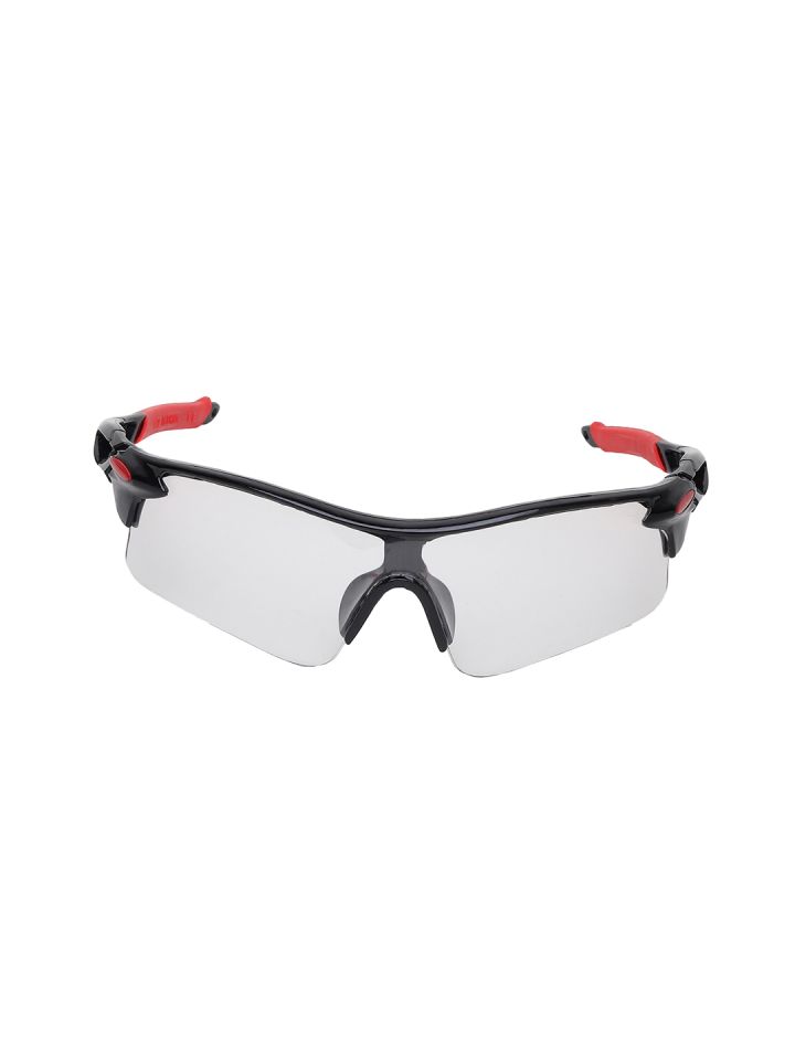 Buy Swiss Design Clear Lens & Shield Sunglasses With UV Protected