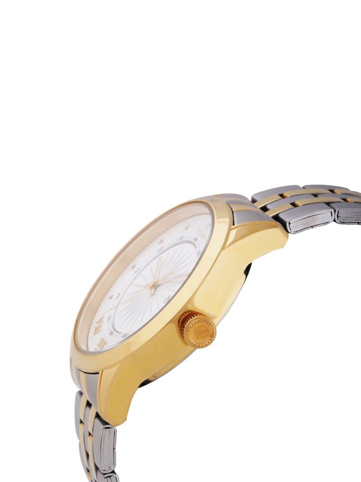Buy Titan Men White Analogue Watch 1752BM01 Watches for Men