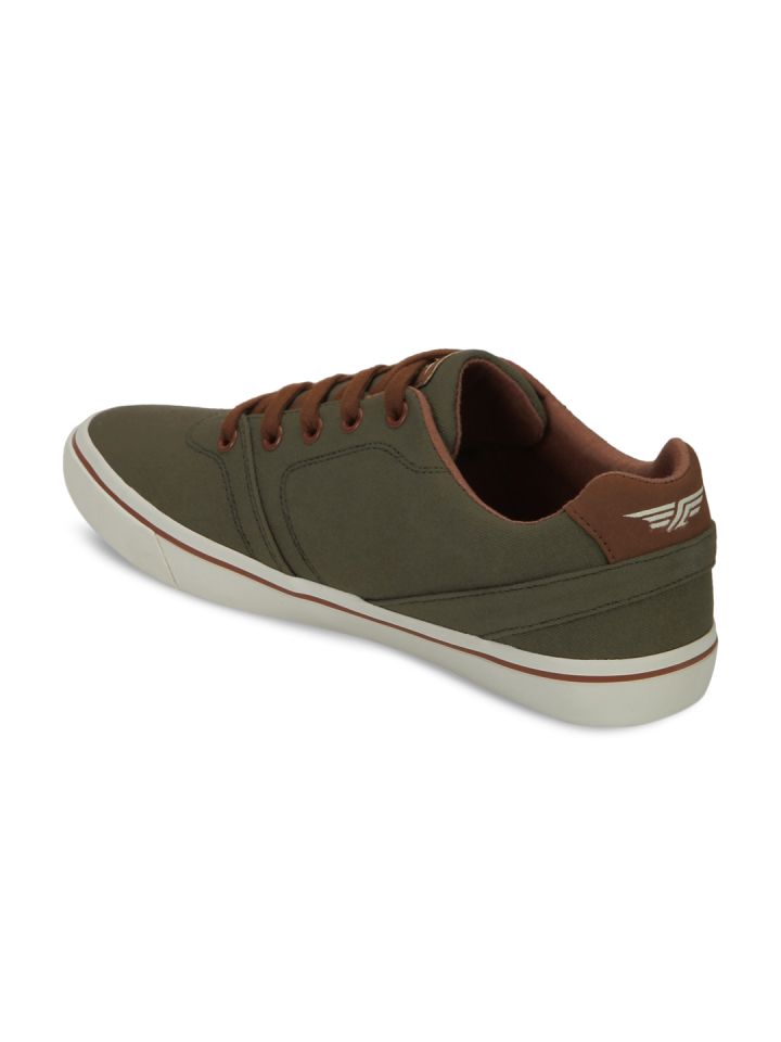 red tape olive green shoes