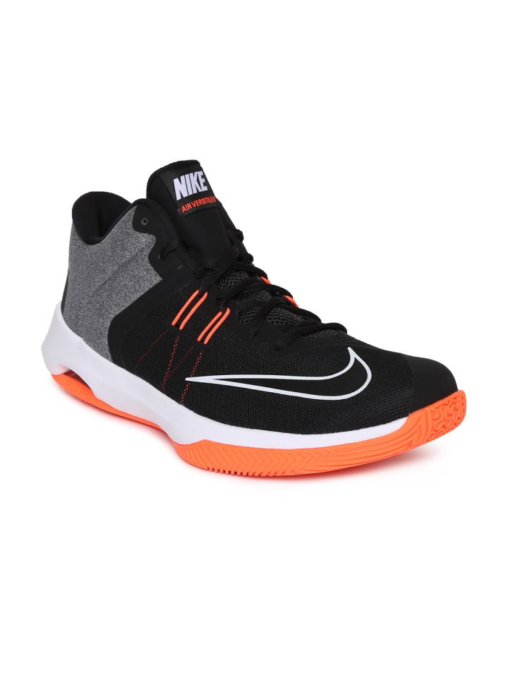 tarde Iluminar algas marinas Buy Nike Men Black & Grey AIR VERSITILE II Basketball Shoes - Sports Shoes  for Men 2194356 | Myntra
