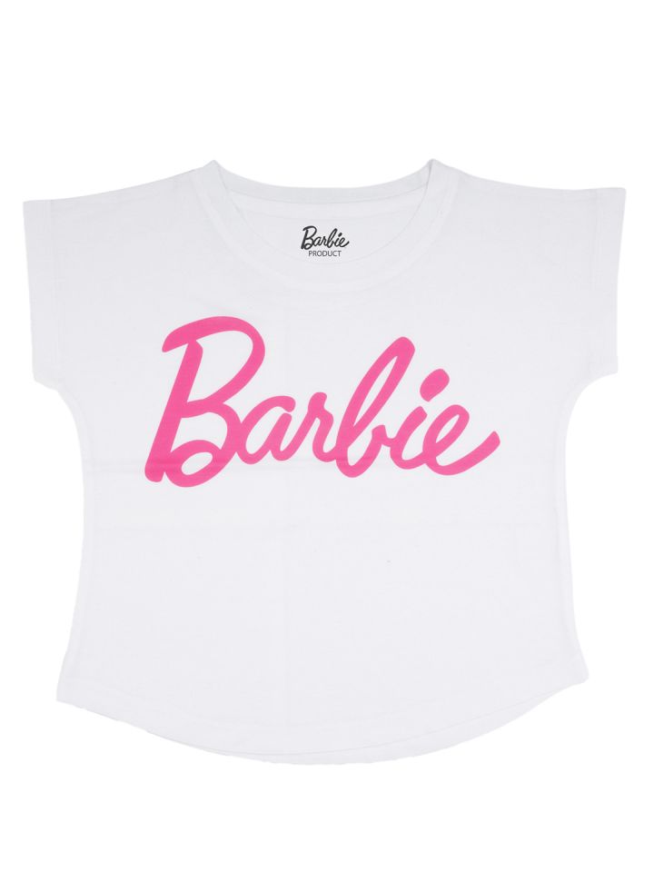 White hot sale barbie top