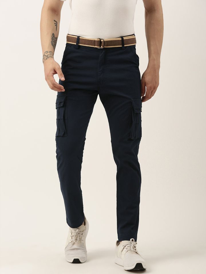 Buy Sports52 Wear Men Mid Rise Pure Cotton Comfort Tailored Fit