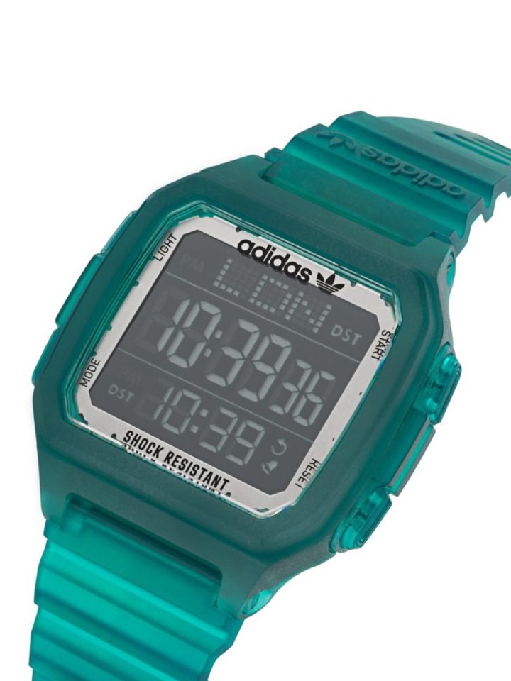 ADIDAS Originals Men Dial Textured Straps Digital Watch AOST22048