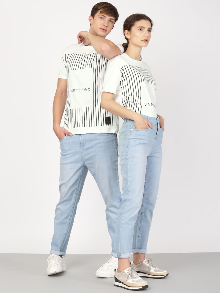 Couple t hotsell shirt myntra