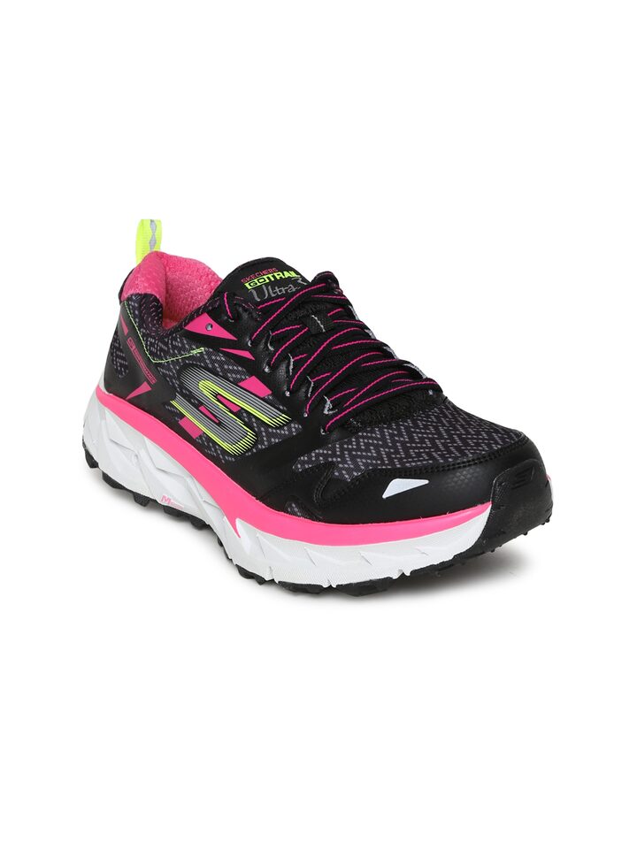 Buy Women Black GO Ultra 3 Running Shoes - Shoes for Women 2201112 | Myntra