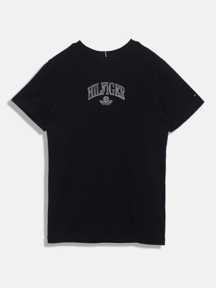 Buy Tommy Hilfiger Girls Typography Printed T Shirt Tshirts for