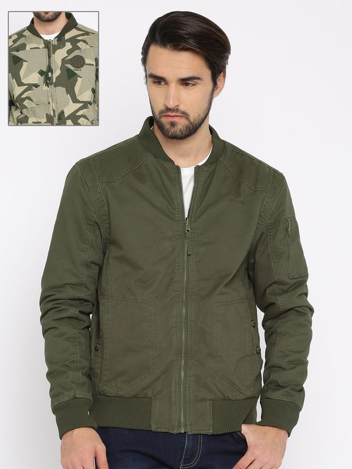 olive green jacket men