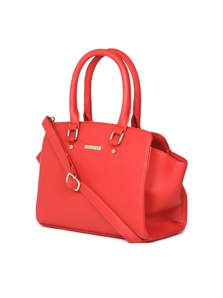 David jones red handbags clearance