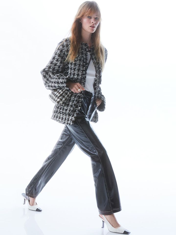 Buy H M Women Boucle Jacket Jackets for Women 22067358 Myntra