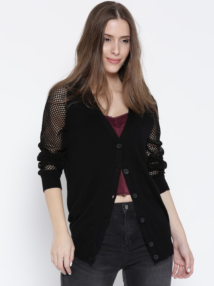 Black cardigan forever 21 hot sale