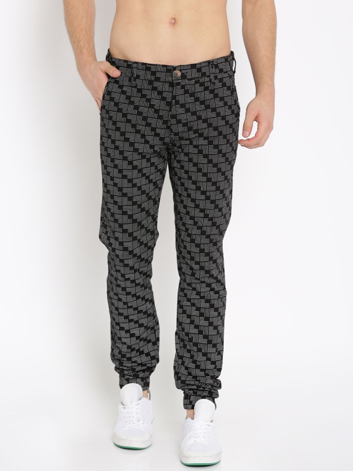 printed joggers for men