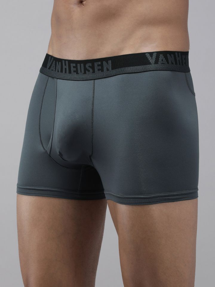 Buy Van Heusen Men Solid Swift Dry 4 Way Stretch Air Trunks
