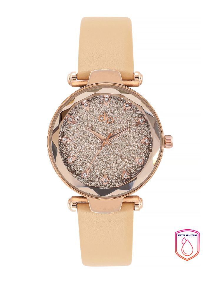 Buy DressBerry Women Silver Toned Leather Analogue Watch MFB PN