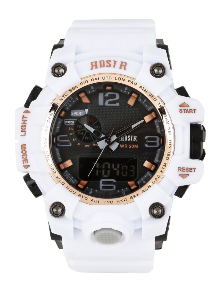 roadster analog digital watch