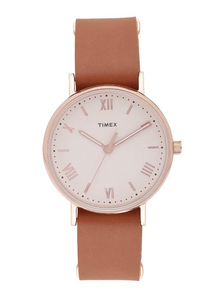 Buy Timex Men Cream Coloured Analogue Watch TW2R28800 Watches