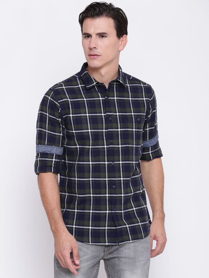 Pepe jeans sale olive green shirt