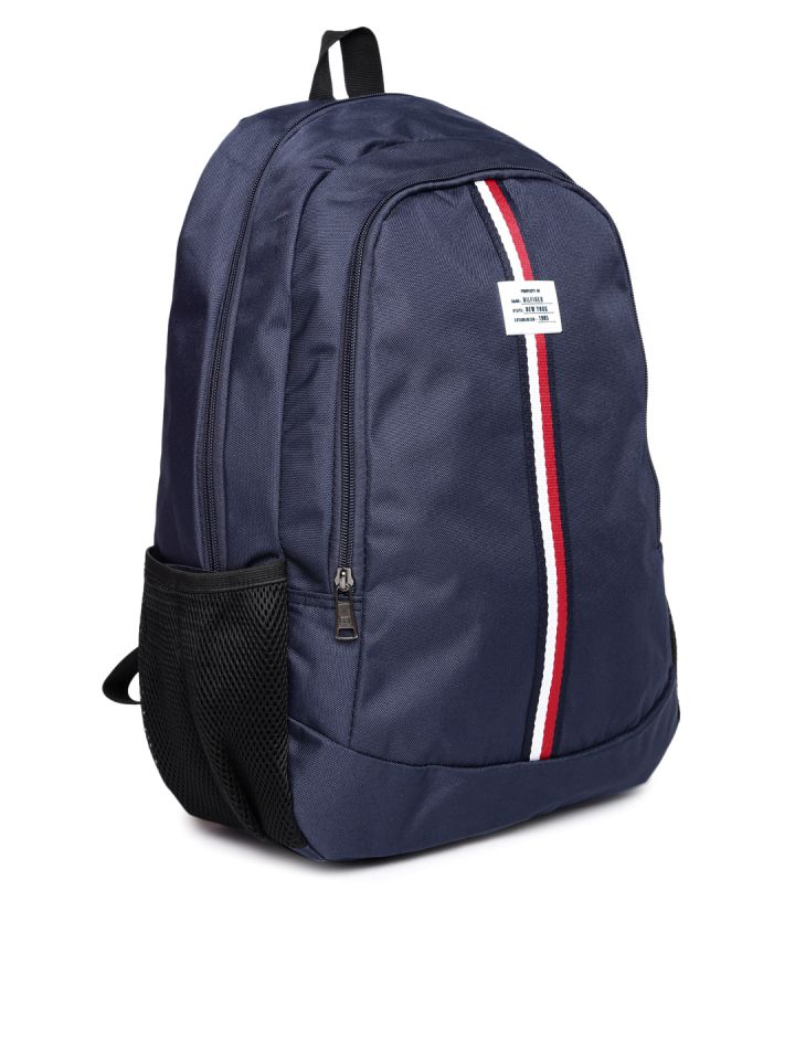 tommy hilfiger blue backpack