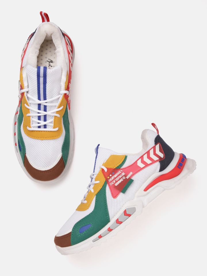 Mast Harbour Men Woven Design Sneakers