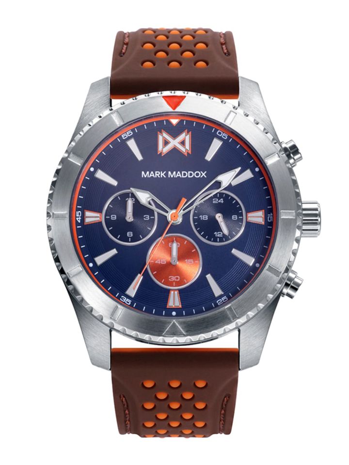 MARK MADDOX Men Leather Straps Analogue Watch HC0120 37