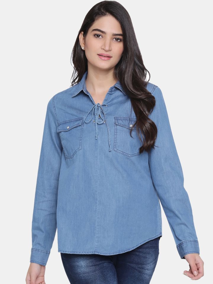 Pantaloons tops for jeans on sale