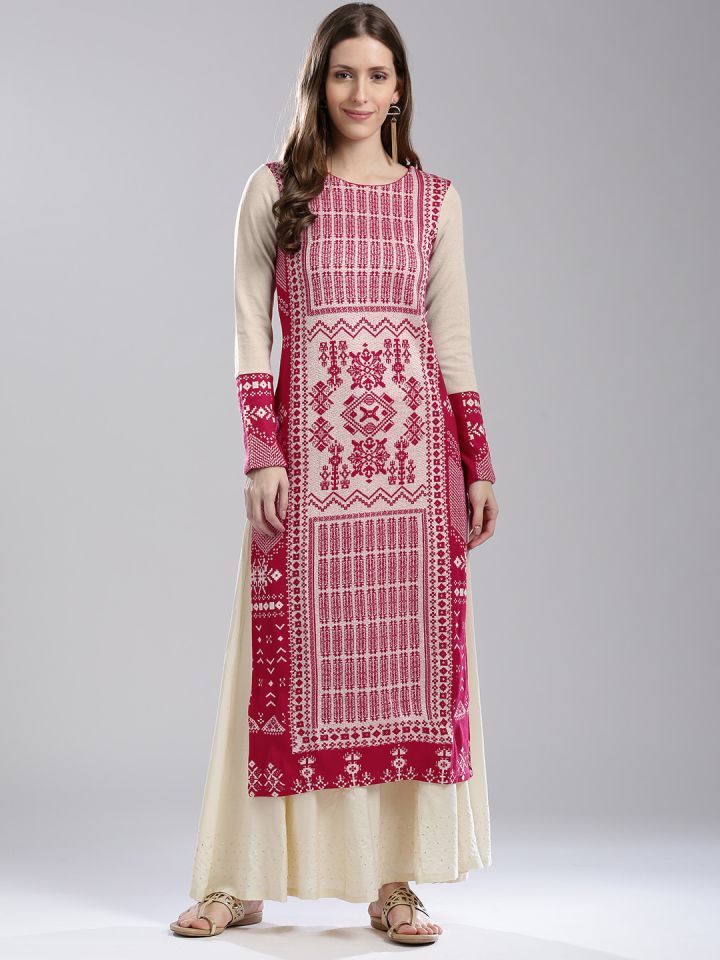Woolen kurta w sales