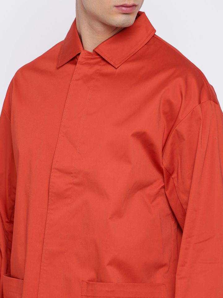 Red trench coat forever on sale 21