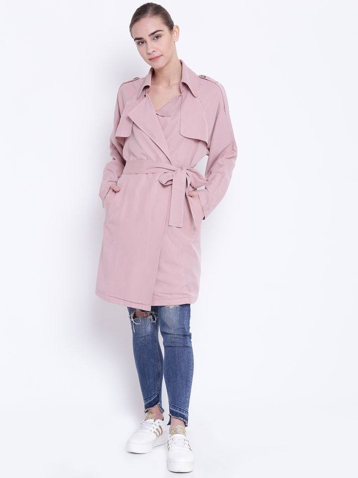 Forever 21 pink coat outlet