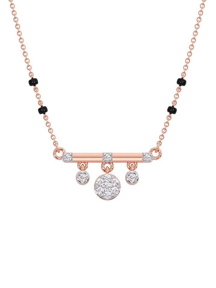 Kalyan jewellers cheap diamond mangalsutra collection