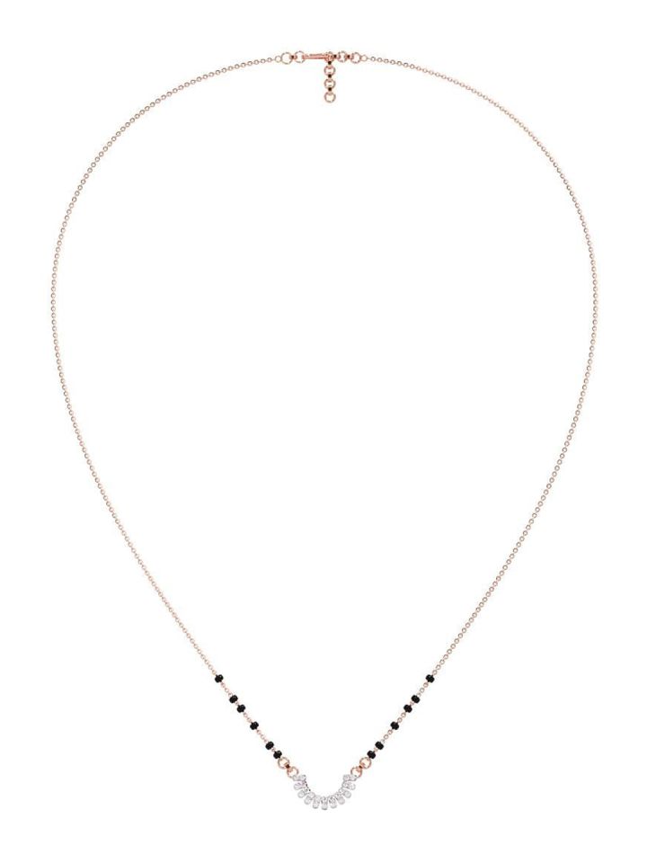 Kalyan discount diamond mangalsutra