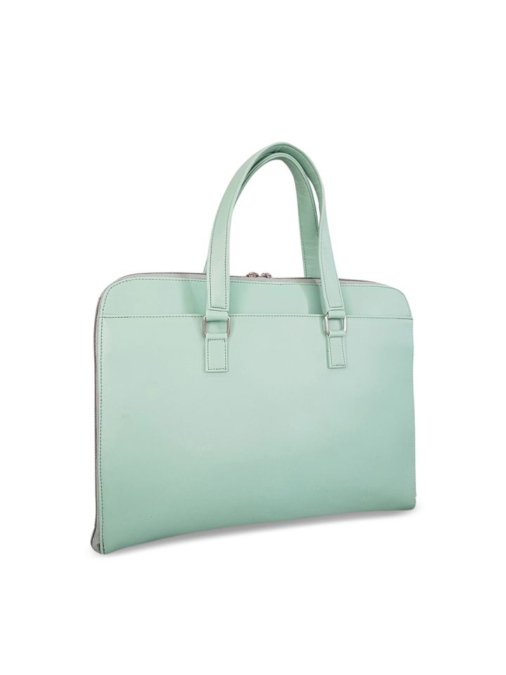 Buy Toteteca Women Green Solid Laptop Bag Laptop Bag for Women