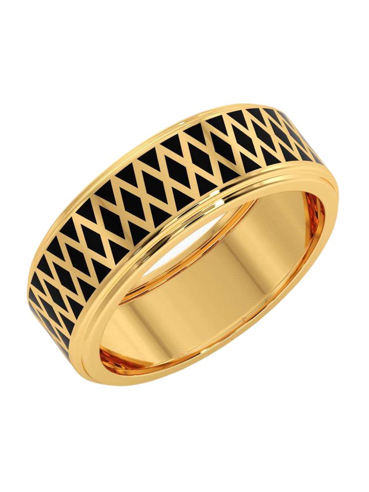 Buy CANDERE A KALYAN JEWELLERS COMPANY Men 18KT Gold Ring 4.47gm