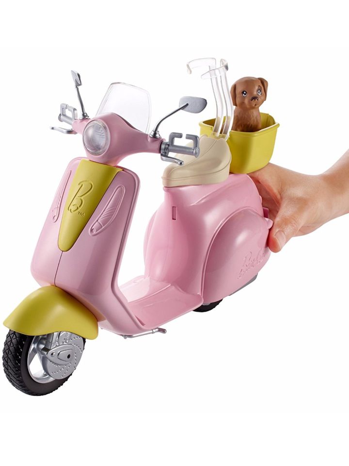 Barbie scooter with hotsell puppy