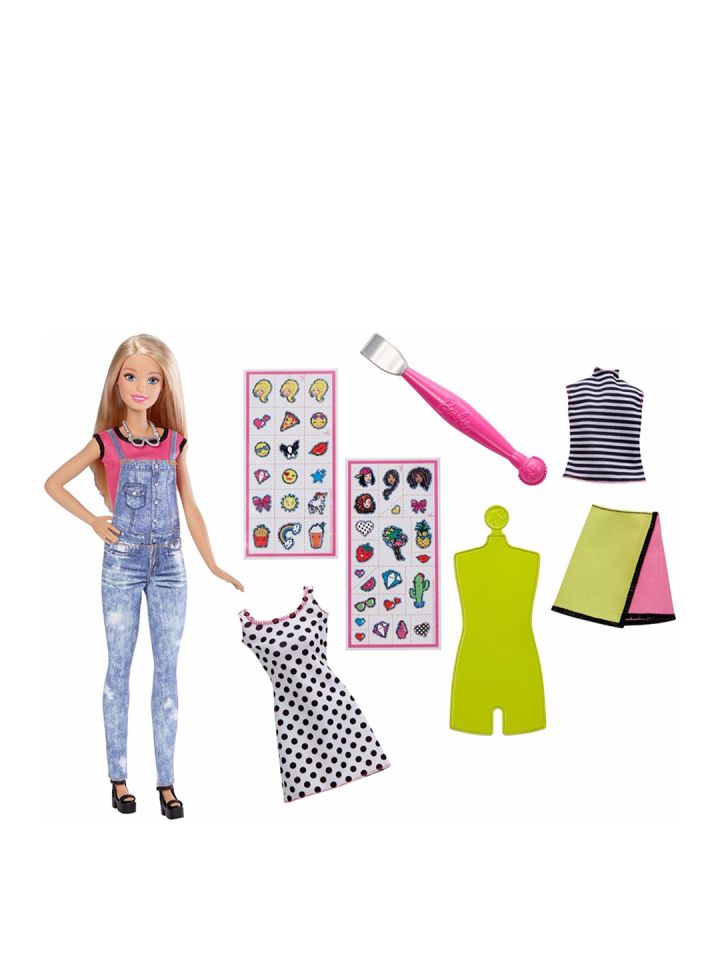 Mattel Multicoloured Barbie Do it Yourself Emoji Style