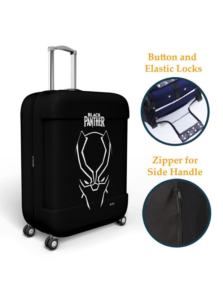 Black panther luggage set best sale